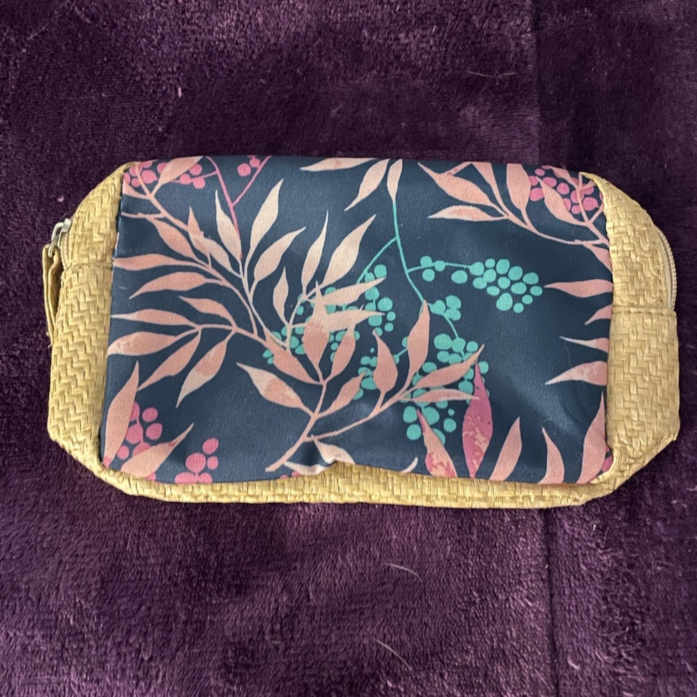 Floral Patterned Clutch Bag